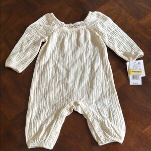 Cream Baby Romper by Grayson Mini NWT
